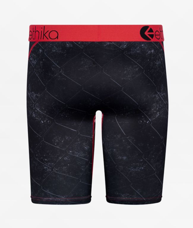 Ethika Kids Get At Me Red Boxer Briefs - thumbnail 2