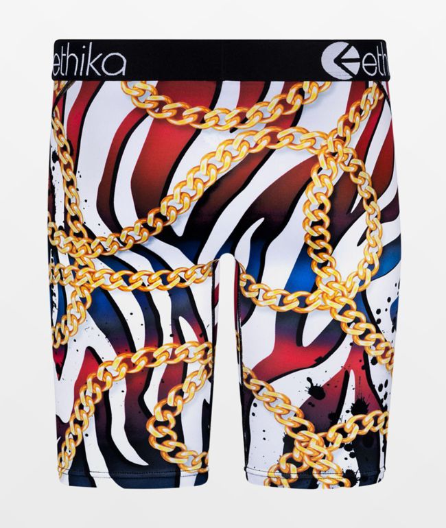 Ethika Kids Glory Be Glass Tiger Boxer Briefs - thumbnail 2