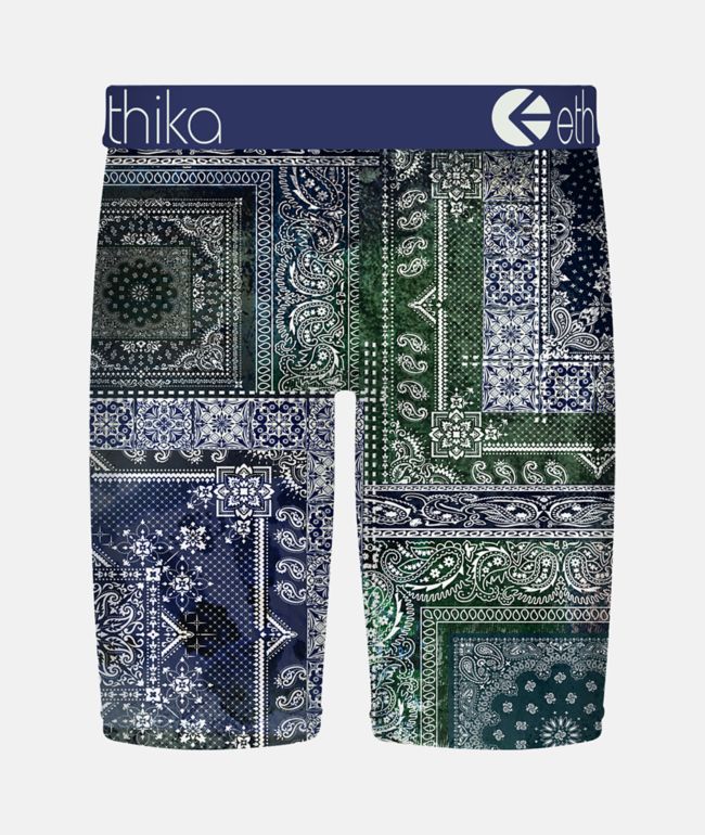 Ethika Kids Indigo Bloom Boxer Briefs - thumbnail 2