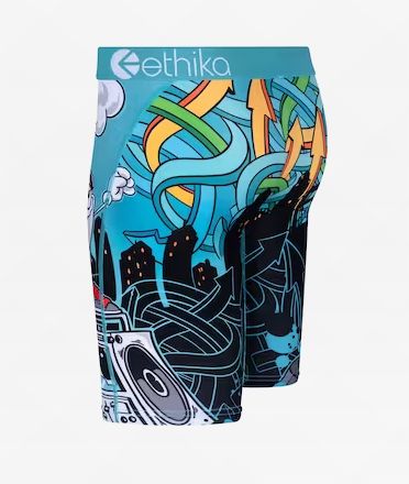 Ethika Kids Mixtape Boxer Briefs - thumbnail 3