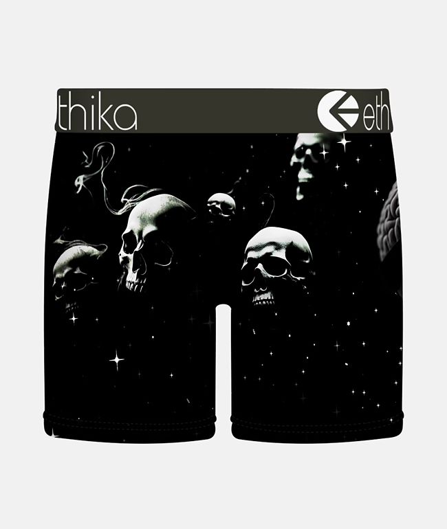 Ethika Kids Nah Cuzzz Black Boxer Briefs - thumbnail 2