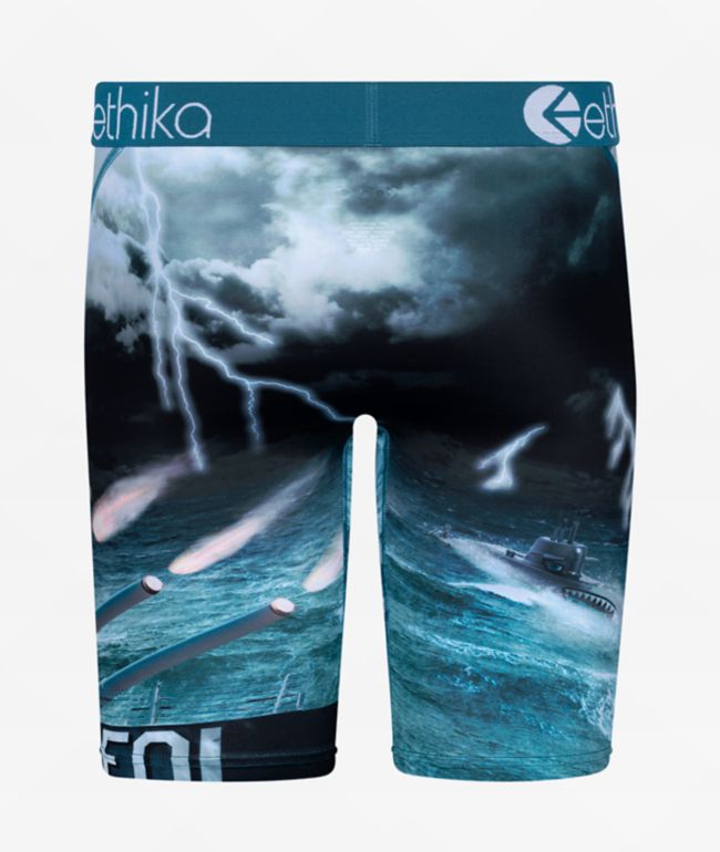 Ethika Kids Naval Blue Boxer Briefs - thumbnail 2