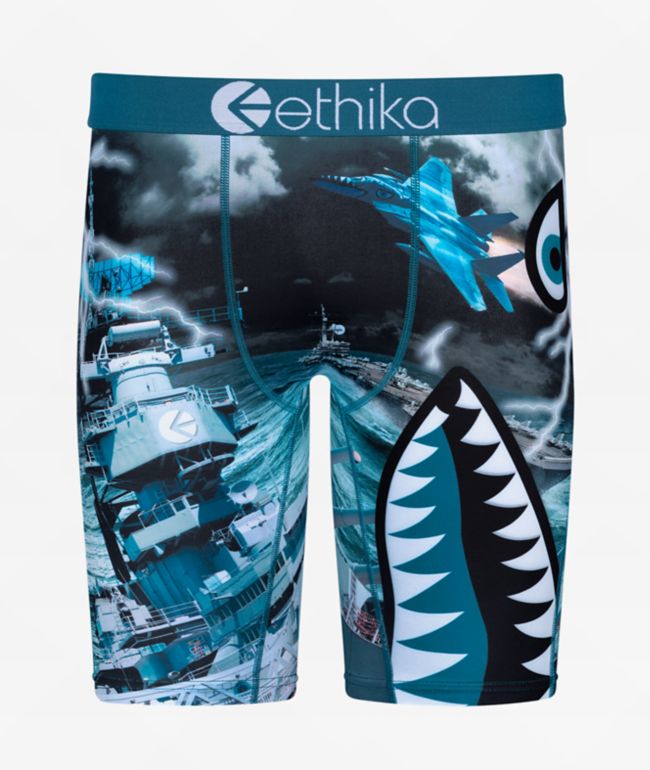 Ethika Kids Naval Blue Boxer Briefs