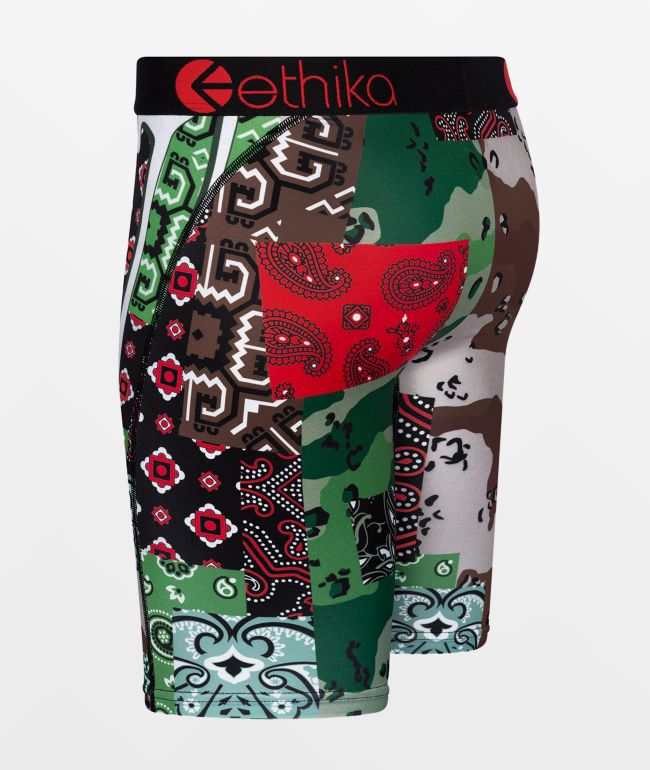 Ethika Kids Paisley Camo Boxer Briefs - thumbnail 3