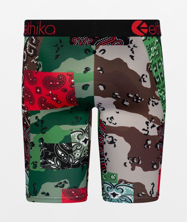 Ethika Kids Paisley Camo Boxer Briefs - thumbnail 2