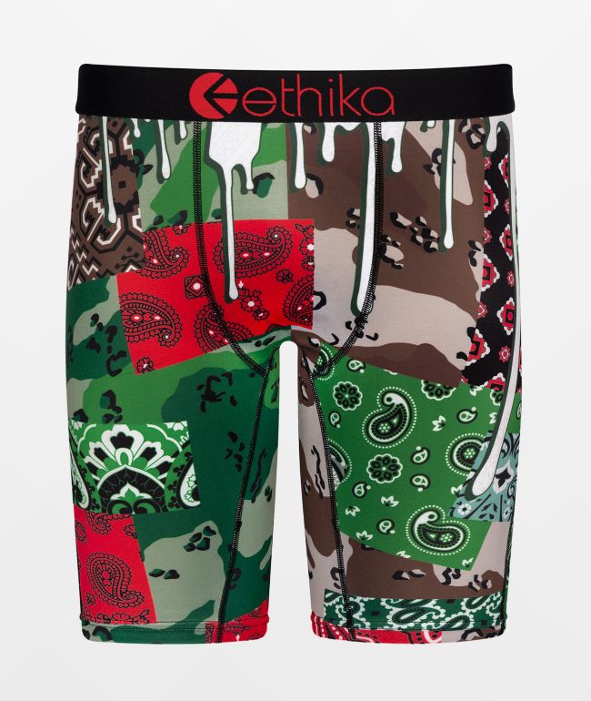 Ethika Kids Paisley Camo Boxer Briefs