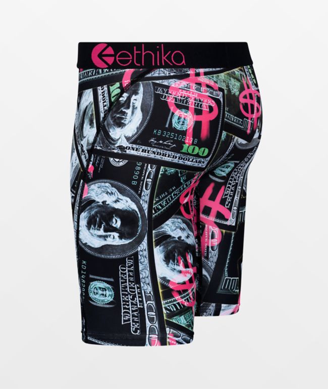 Ethika Kids Printing Money Boxer Briefs - thumbnail 3