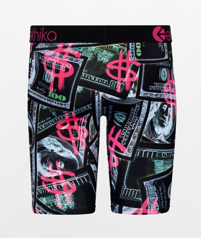 Ethika Kids Printing Money Boxer Briefs - thumbnail 2