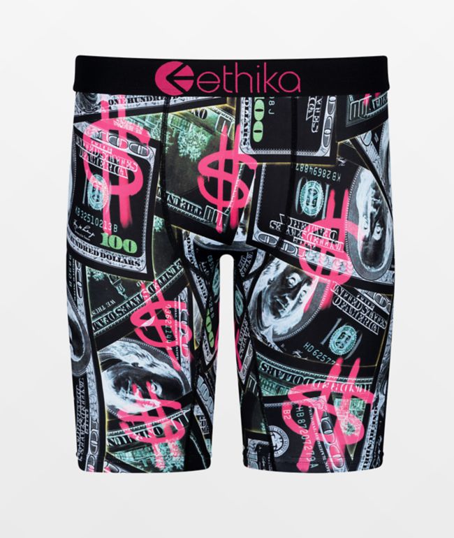Ethika Kids Printing Money Boxer Briefs