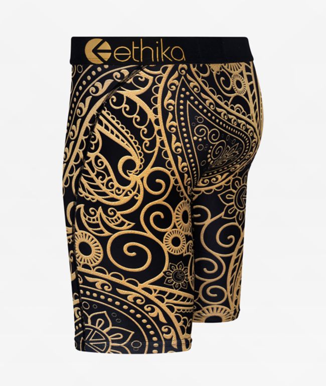Ethika Kids Royal Banda Black Boxer Briefs - thumbnail 3