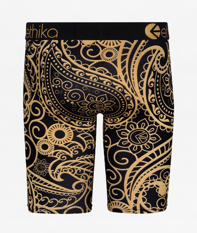 Ethika Kids Royal Banda Black Boxer Briefs - thumbnail 2