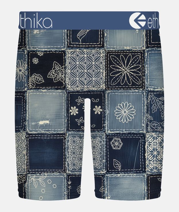 Ethika Kids Shashiko Bomber Boxer Briefs - thumbnail 2