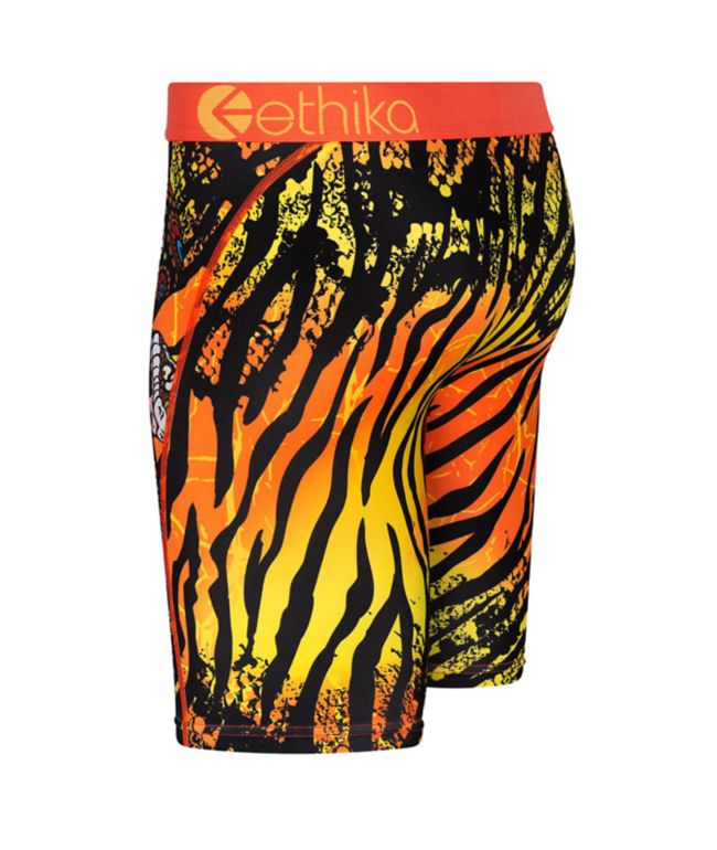 Ethika Kids Showdown Orange Boxer Briefs - thumbnail 3