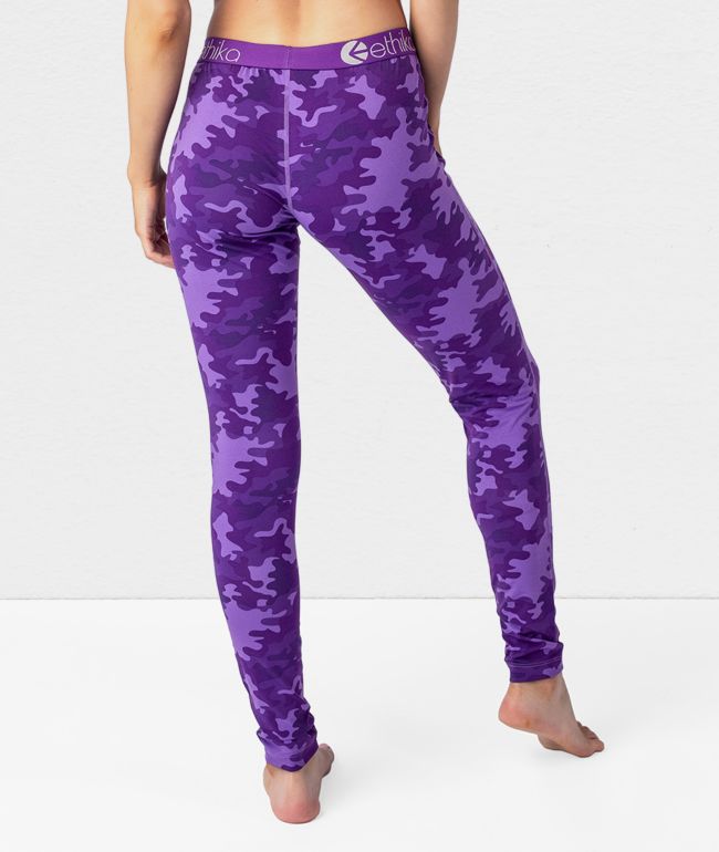 Ethika Punch Camo Purple Leggings - thumbnail 2