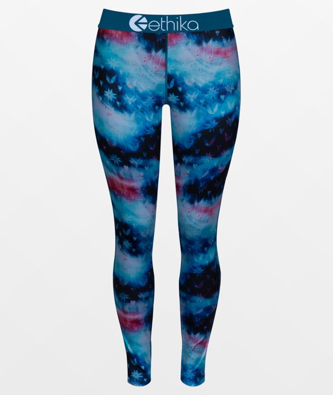Ethika Tie Dye Floral Leggings