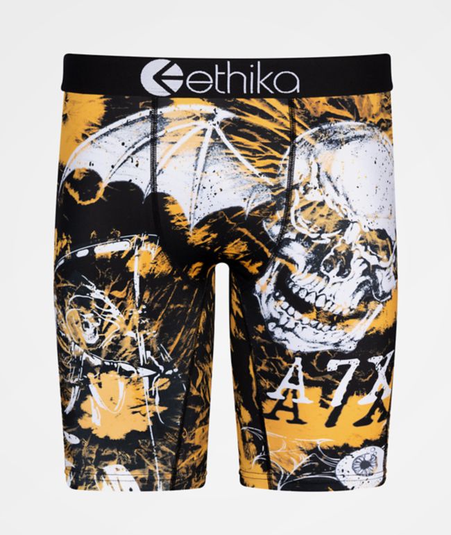 Ethika x Avenged Sevenfold Kids Acid Wash Boxer Briefs
