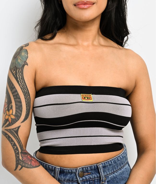 FB County Charlie Brown Black Tube Top - thumbnail 3