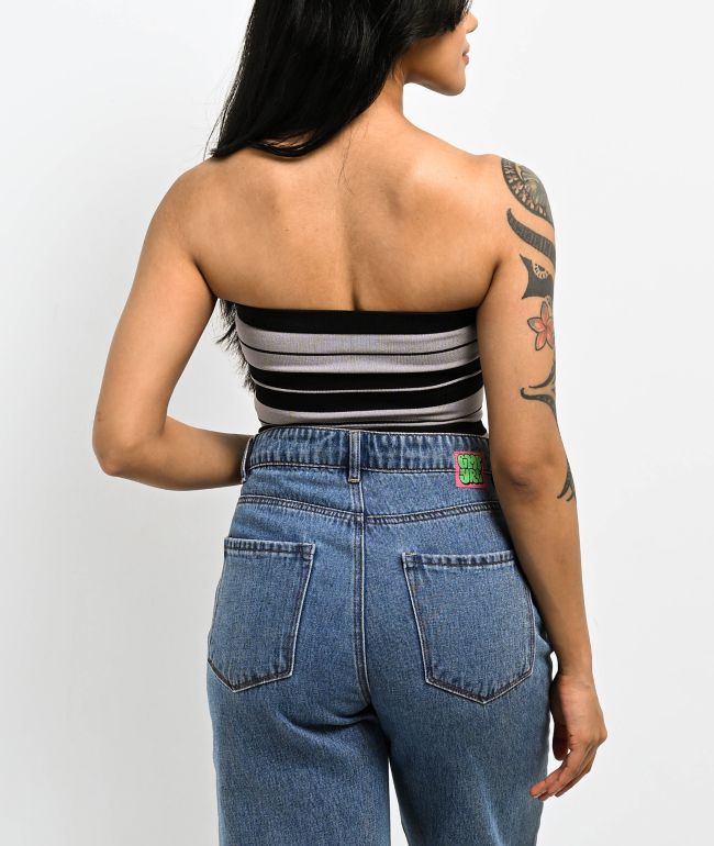 FB County Charlie Brown Black Tube Top - thumbnail 2