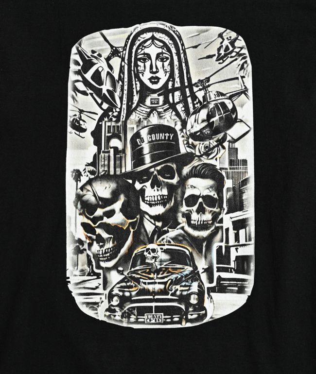 FB County Kids Ghetto Bird Black T-Shirt - thumbnail 3