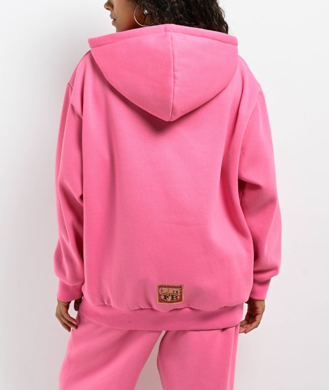 FB County Rhinestone Pink Hoodie - thumbnail 2