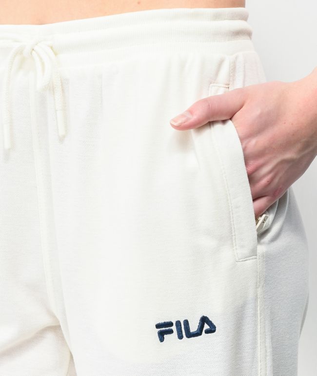 FILA Giacoma White Jogger Sweatpants - thumbnail 3