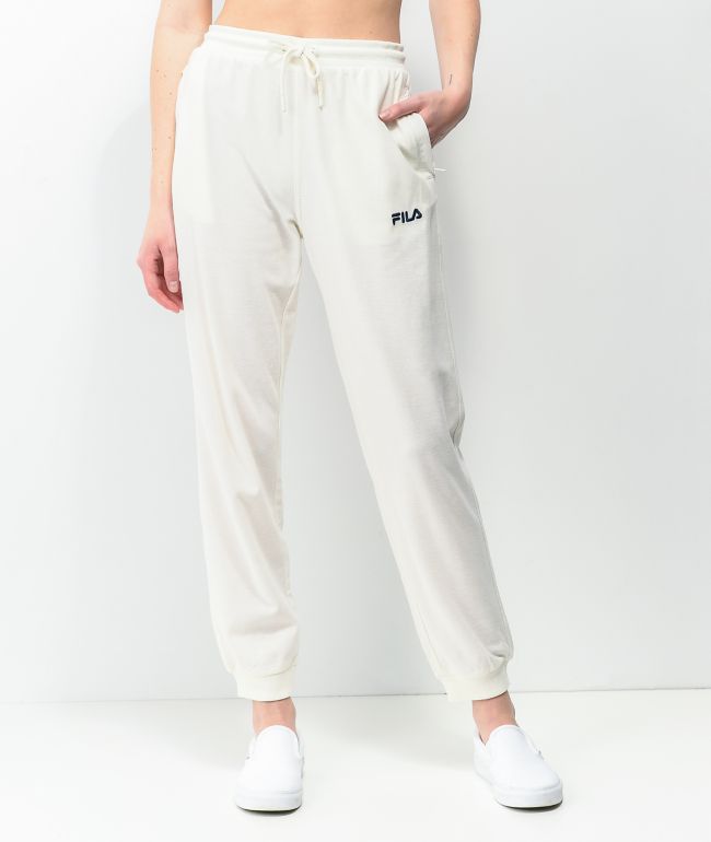 FILA Giacoma White Jogger Sweatpants