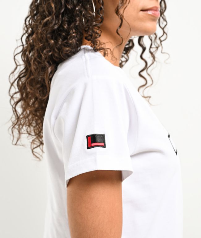 FUBU Applique Logo White T-Shirt - thumbnail 3