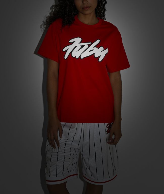 FUBU Reflection Script Red T-Shirt - thumbnail 2