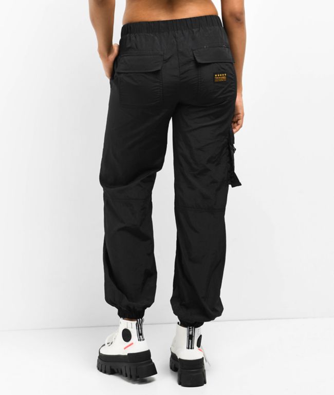 Fivestar General Balloon Low Rise Black Cargo Pant - thumbnail 2