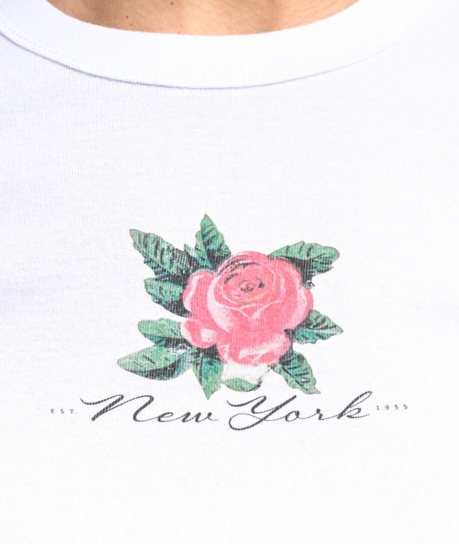 Freeworld Athena Rose Crop T-Shirt - thumbnail 3