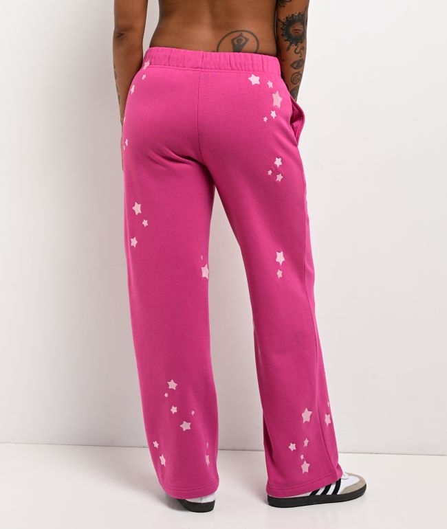 Freeworld Issa Star Pink Relaxed Sweatpants - thumbnail 2