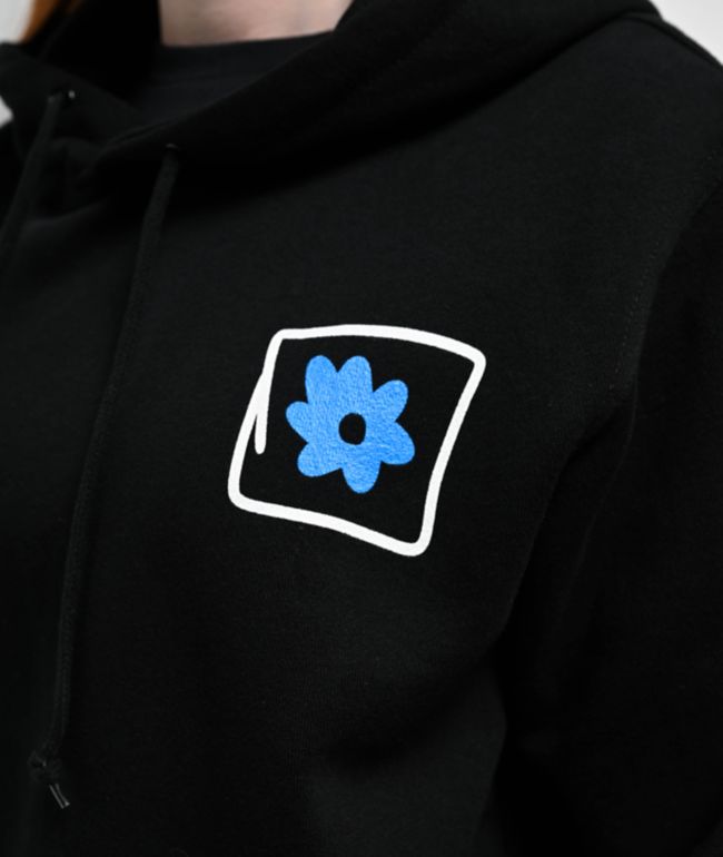 GRLSWIRL Support Skate Black Hoodie - thumbnail 3