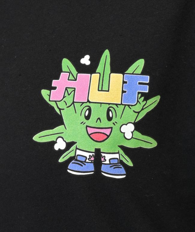 HUF Kawaii Buddies Black T-Shirt - thumbnail 3