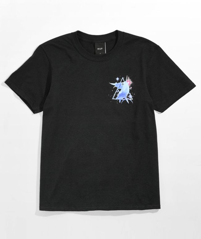 HUF Kids Space Dolphin Black T-Shirt - thumbnail 2