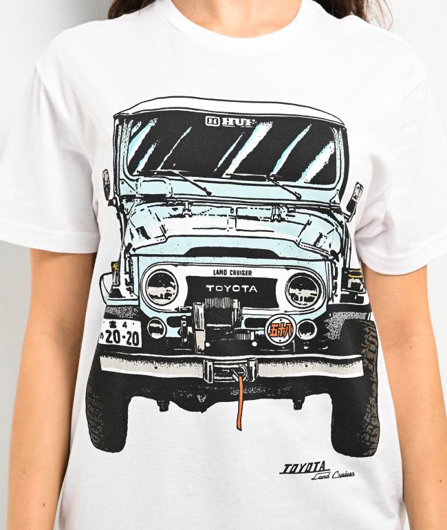 HUF x Land Cruiser Sixties White T-Shirt - thumbnail 3