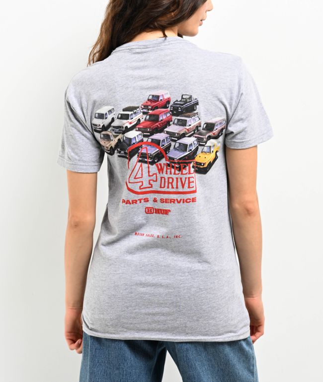 HUF x Land Cruiser Timeline Grey T-Shirt