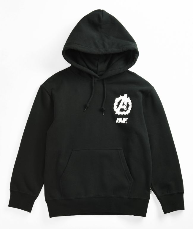 HUF x Marvel Kids Cosmic Assemblage Black Hoodie - thumbnail 2