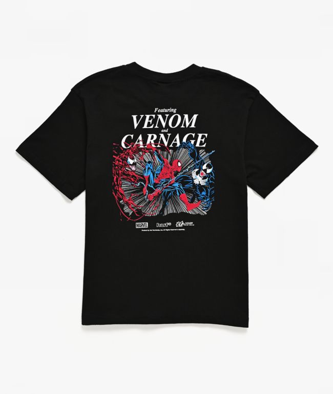 HUF x Marvel Spider-Man Kids Max Carnage Black T-Shirt
