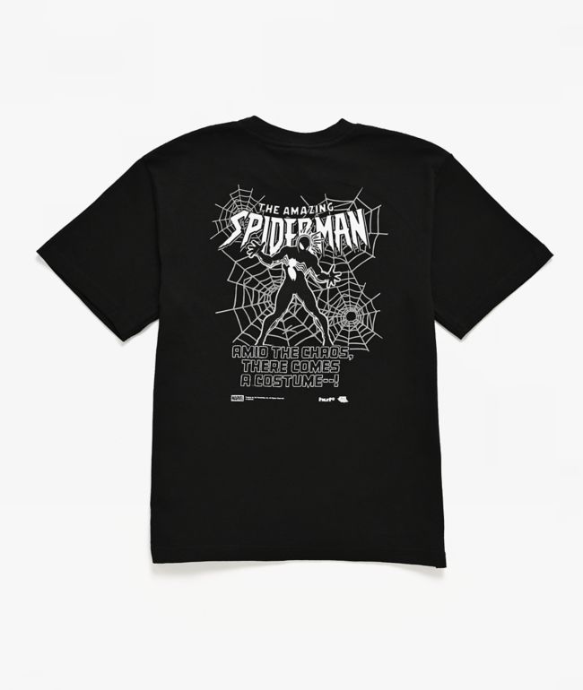 HUF x Marvel Spider-Man Kids Secret Wars Black T-Shirt