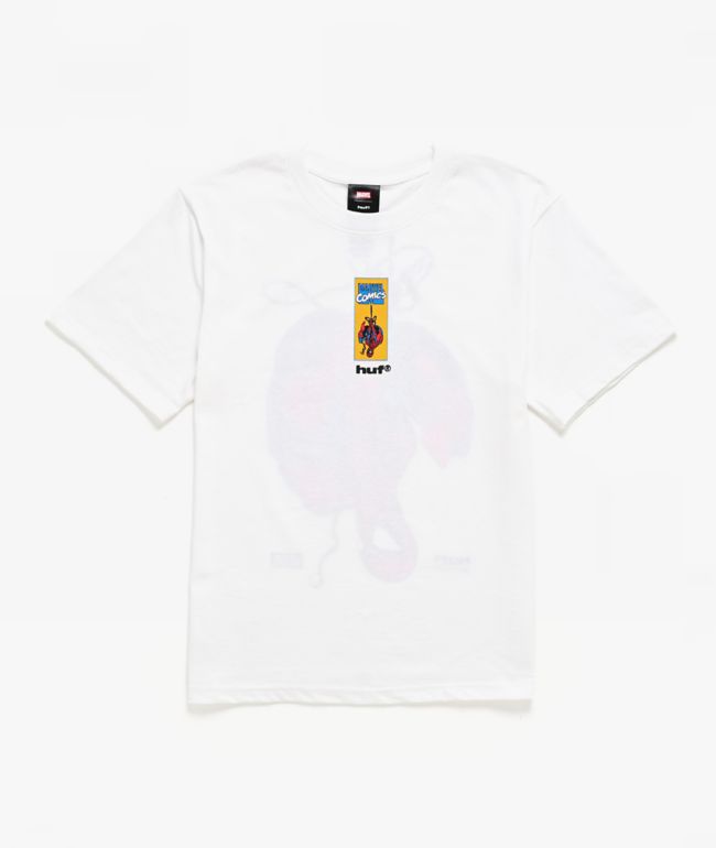 HUF x Marvel Spider-Man Kids Upside Down Black T-Shirt - thumbnail 2