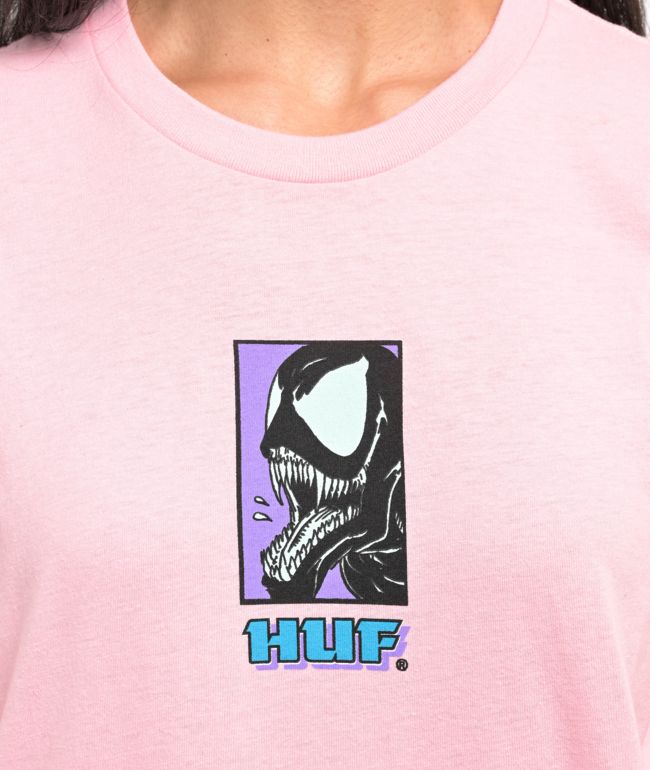HUF x Marvel Symbiote Pink T-Shirt - thumbnail 2