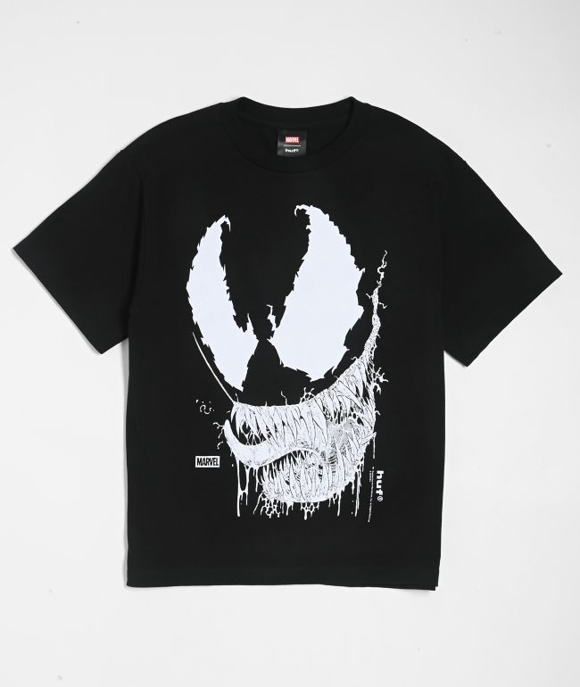 HUF x Spider-Man Kids Vile Black T-Shirt