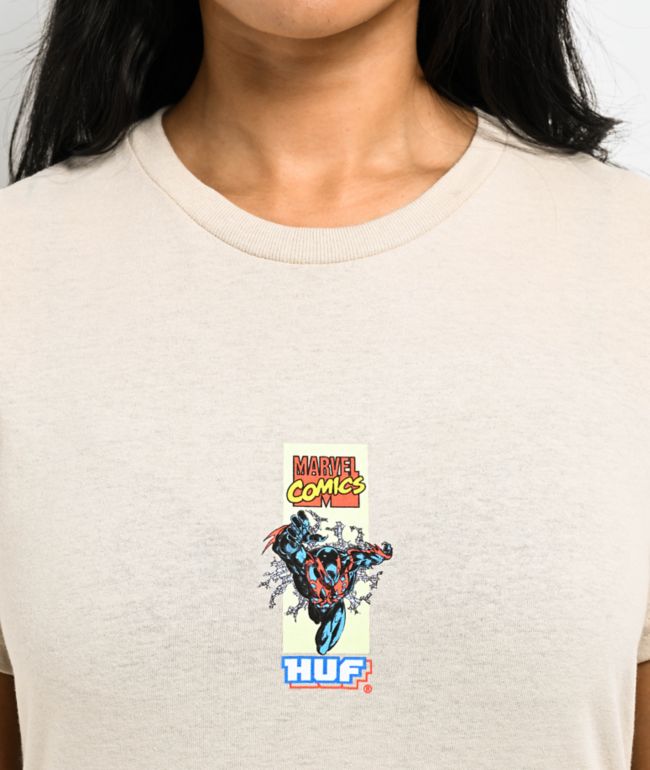 HUF x Spider-Man Universe 2099 Sand T-Shirt - thumbnail 3