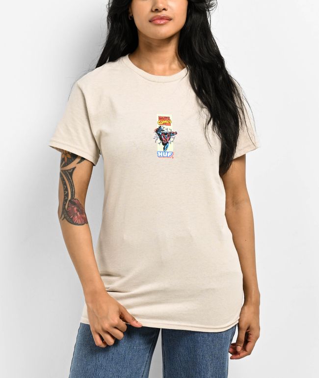 HUF x Spider-Man Universe 2099 Sand T-Shirt - thumbnail 2