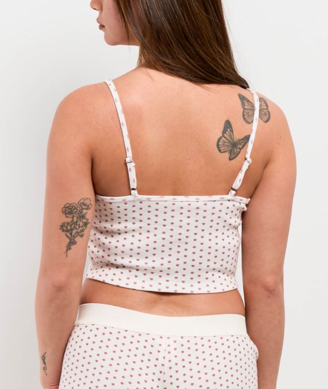 Hesperus Heart White Bralette - thumbnail 2