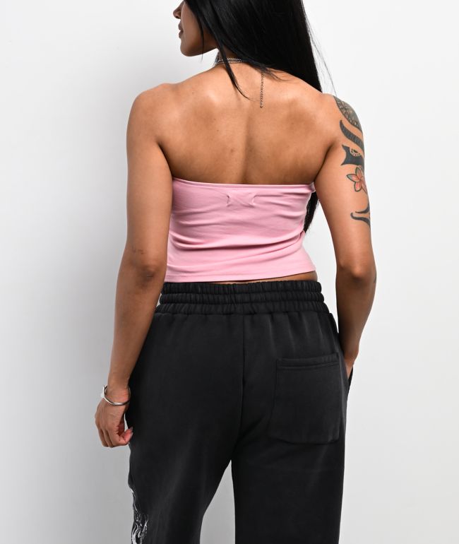 Insomnia Visuals Dagger Pink Tube Top - thumbnail 2