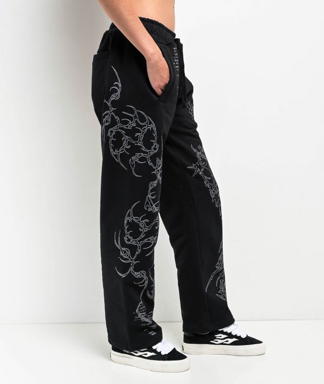 Insomnia Visuals Sigil Black Sweatpants - thumbnail 3