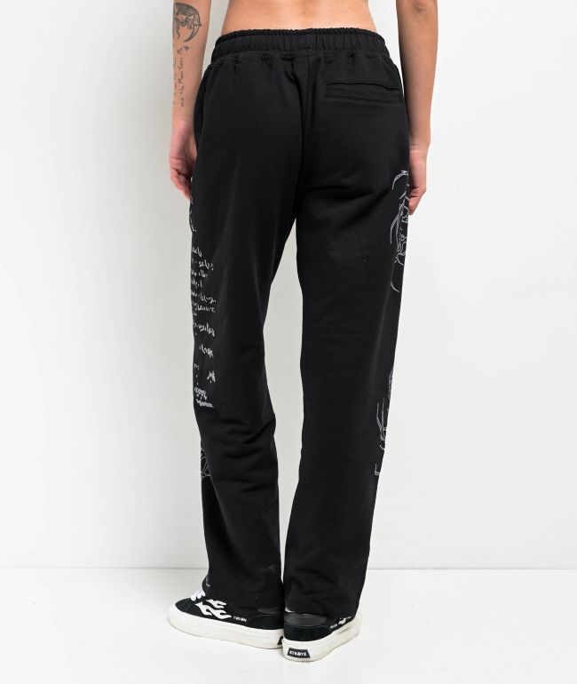 Insomnia Visuals Sigil Black Sweatpants - thumbnail 2