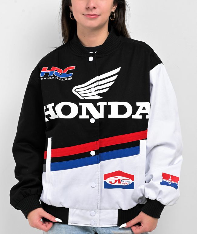JT Racing x Honda Speed Black Racing Jacket - thumbnail 3