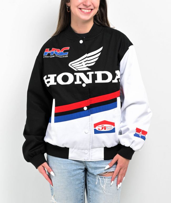 JT Racing x Honda Speed Black Racing Jacket - thumbnail 2